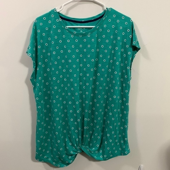 Croft & Barrie Sleeveless Tee, Size XXL, pretty flower pattern, good condition - Picture 1 of 3